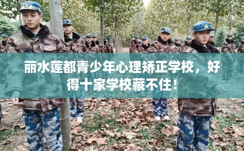 丽水莲都青少年心理矫正学校，好得十家学校藏不住！