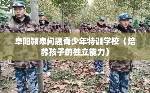 阜阳颍泉问题青少年特训学校（培养孩子的独立能力）