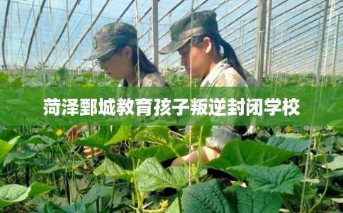 菏泽鄄城教育孩子叛逆封闭学校