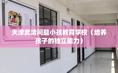 天津武清问题小孩教育学校（培养孩子的独立能力）