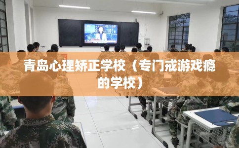 青岛心理矫正学校（专门戒游戏瘾的学校）