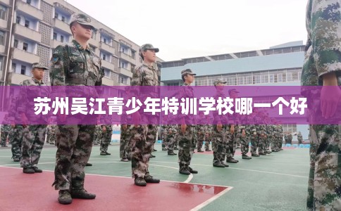 苏州吴江青少年特训学校哪一个好