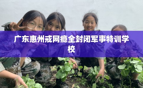 广东惠州戒网瘾全封闭军事特训学校