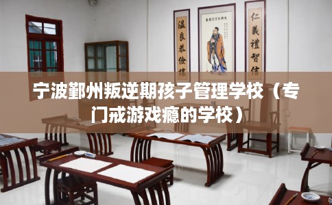 宁波鄞州叛逆期孩子管理学校（专门戒游戏瘾的学校）