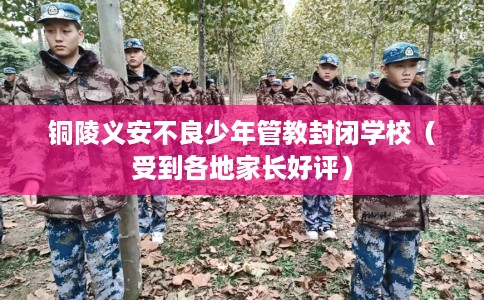 铜陵义安不良少年管教封闭学校（受到各地家长好评）