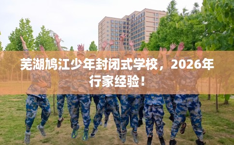 芜湖鸠江少年封闭式学校，2026年行家经验！
