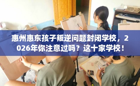 惠州惠东孩子叛逆问题封闭学校，2026年你注意过吗？这十家学校！