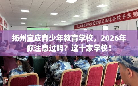 扬州宝应青少年教育学校，2026年你注意过吗？这十家学校！