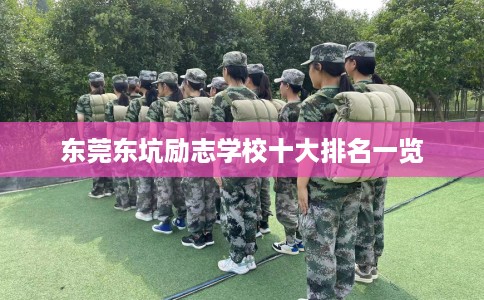 东莞东坑励志学校十大排名一览