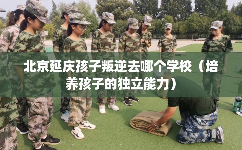 北京延庆孩子叛逆去哪个学校（培养孩子的独立能力）