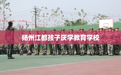 扬州江都孩子厌学教育学校