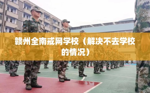 赣州全南戒网学校（解决不去学校的情况）