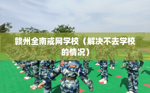赣州全南戒网学校（解决不去学校的情况）