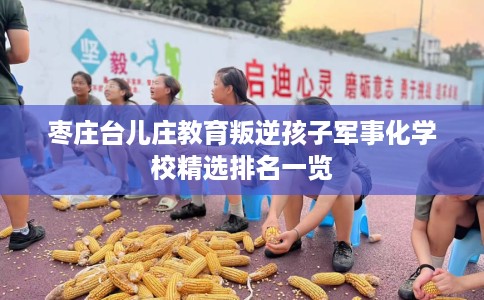 枣庄台儿庄教育叛逆孩子军事化学校精选排名一览