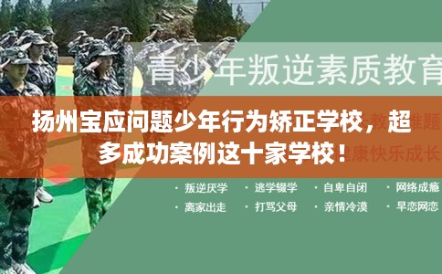 扬州宝应问题少年行为矫正学校，超多成功案例这十家学校！