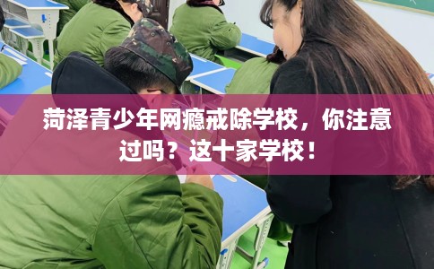 菏泽青少年网瘾戒除学校，你注意过吗？这十家学校！