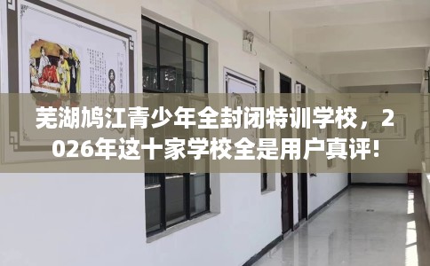 芜湖鸠江青少年全封闭特训学校，2026年这十家学校全是用户真评!