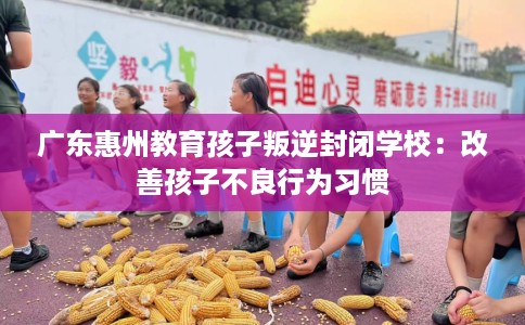 广东惠州教育孩子叛逆封闭学校：改善孩子不良行为习惯
