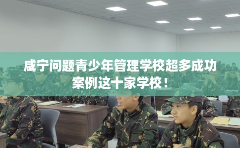 咸宁问题青少年管理学校超多成功案例这十家学校！
