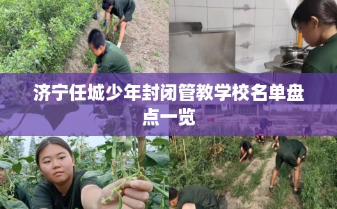 济宁任城少年封闭管教学校名单盘点一览