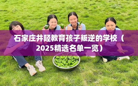 石家庄井陉教育孩子叛逆的学校（2025精选名单一览）