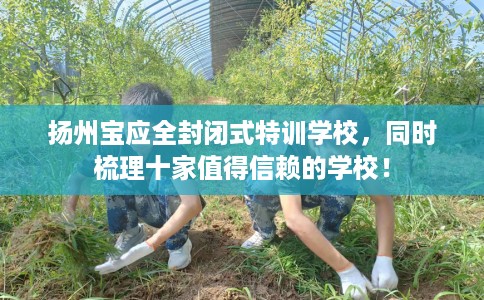 扬州宝应全封闭式特训学校，同时梳理十家值得信赖的学校！