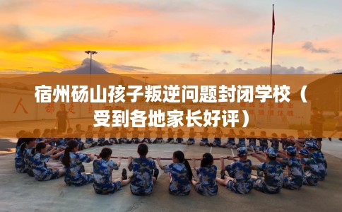 宿州砀山孩子叛逆问题封闭学校（受到各地家长好评）