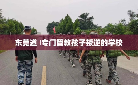 东莞道滘专门管教孩子叛逆的学校