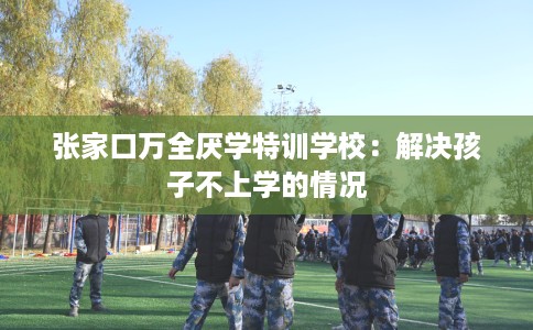 张家口万全厌学特训学校：解决孩子不上学的情况