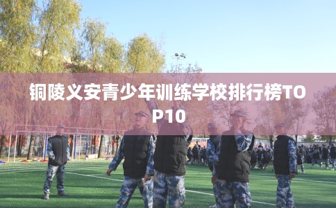 铜陵义安青少年训练学校排行榜TOP10