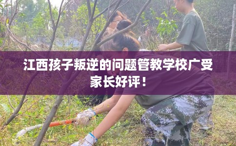 江西孩子叛逆的问题管教学校广受家长好评！
