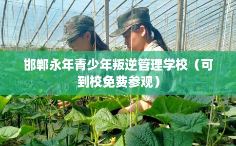 邯郸永年青少年叛逆管理学校（可到校免费参观）