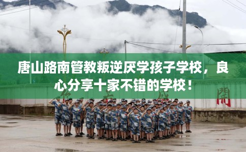 唐山路南管教叛逆厌学孩子学校，良心分享十家不错的学校！