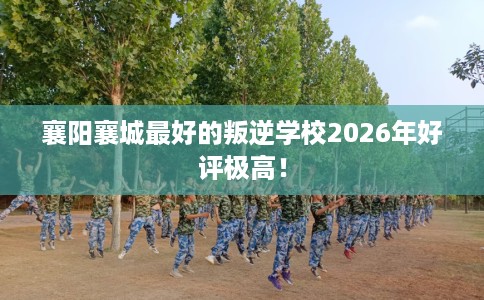 襄阳襄城最好的叛逆学校2026年好评极高！