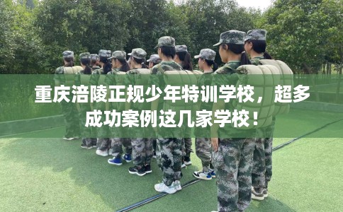 重庆涪陵正规少年特训学校，超多成功案例这几家学校！