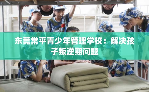 东莞常平青少年管理学校：解决孩子叛逆期问题
