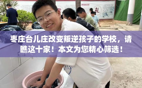 枣庄台儿庄改变叛逆孩子的学校，请瞧这十家！本文为您精心筛选！