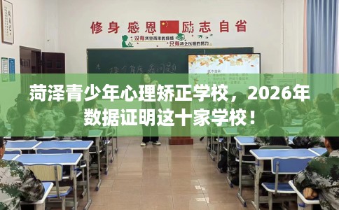 菏泽青少年心理矫正学校，2026年数据证明这十家学校！
