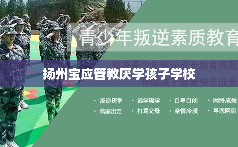 扬州宝应管教厌学孩子学校