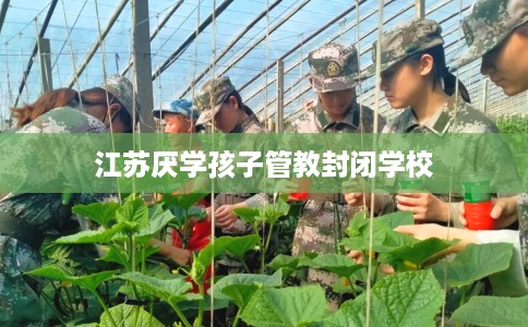 江苏厌学孩子管教封闭学校