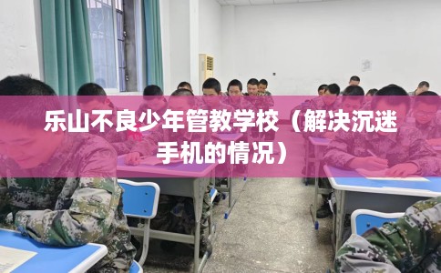 乐山不良少年管教学校（解决沉迷手机的情况）