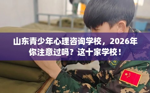 山东青少年心理咨询学校，2026年你注意过吗？这十家学校！