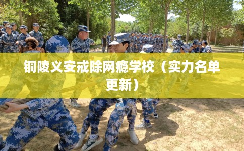 铜陵义安戒除网瘾学校（实力名单更新）