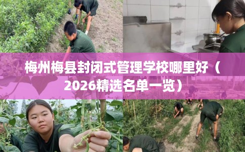梅州梅县封闭式管理学校哪里好（2026精选名单一览）