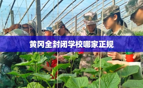黄冈全封闭学校哪家正规