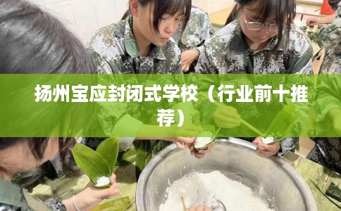 扬州宝应封闭式学校（行业前十推荐）