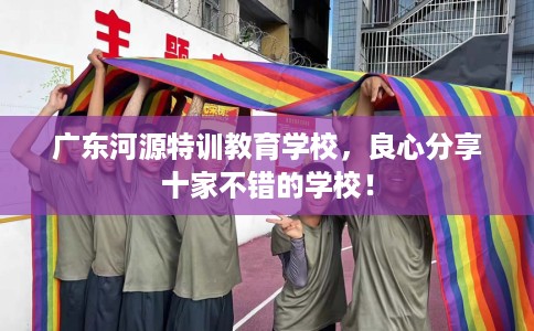 广东河源特训教育学校，良心分享十家不错的学校！