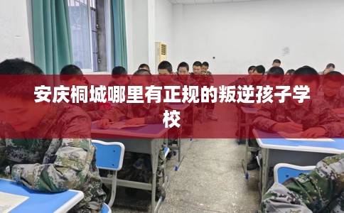 安庆桐城哪里有正规的叛逆孩子学校