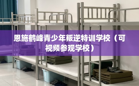 恩施鹤峰青少年叛逆特训学校（可视频参观学校）