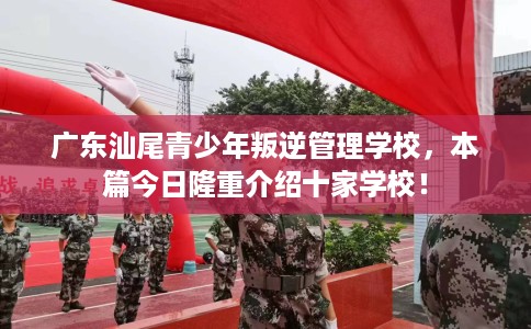广东汕尾青少年叛逆管理学校，本篇今日隆重介绍十家学校！